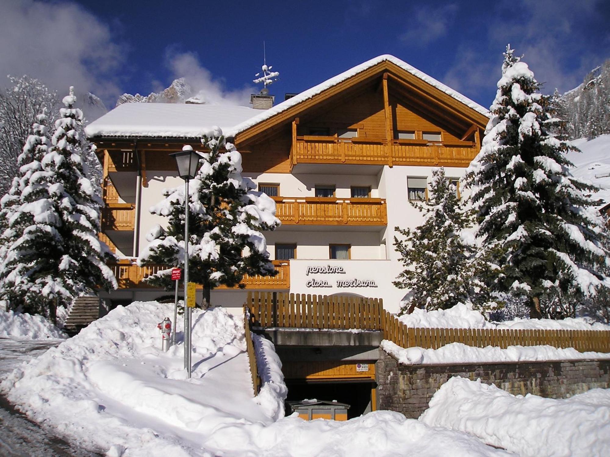 Pension Merisana Corvara In Badia Exterior foto
